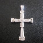 Артикул№6 крест вес 11 г 585 или 750 пробы камни драгоценные или полудрагоценные звоните