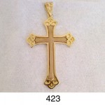 Артикул№28 крест вес 11 г 585 или 750 пробы камни драгоценные или полудрагоценные звоните