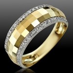 Артикул№35 кольцо обручальное вес 9г 585 или 750 пробы камни драгоценные или полудрагоценные звоните